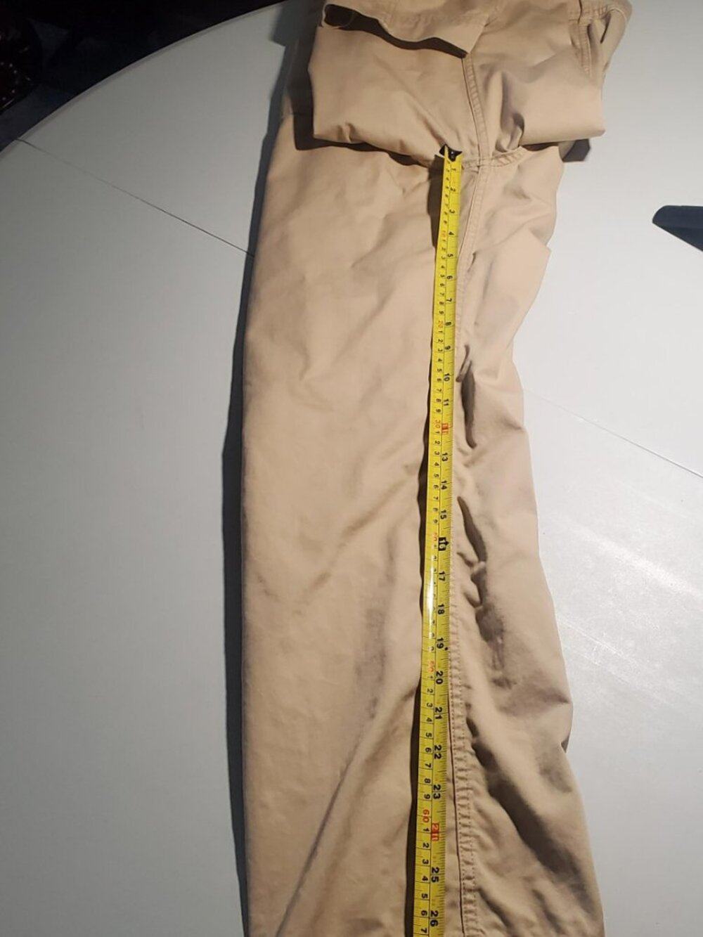 Abercrombie & Fitch relaxed utility cargo pants in tan Women's sz 2short/26w - Picture 15 of 16